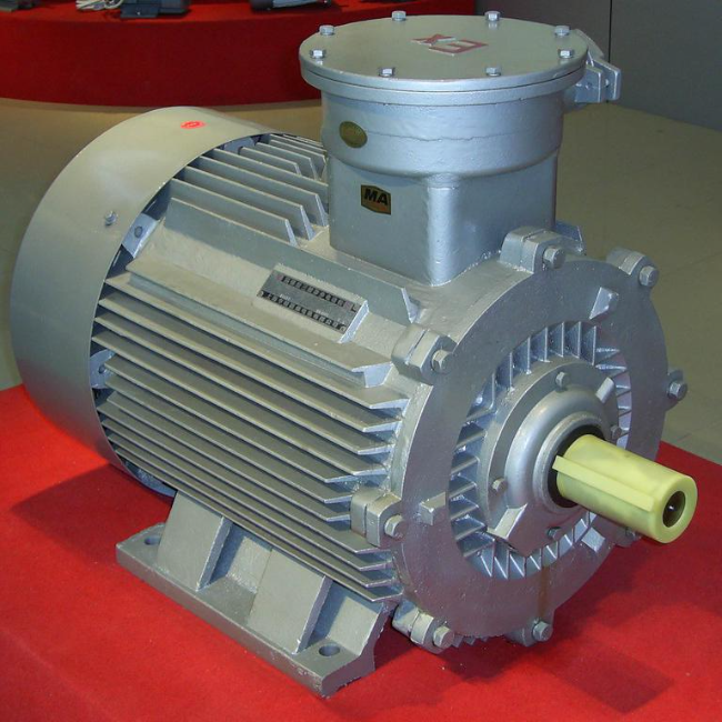 YE3-200L1-2防爆电机45°角实拍